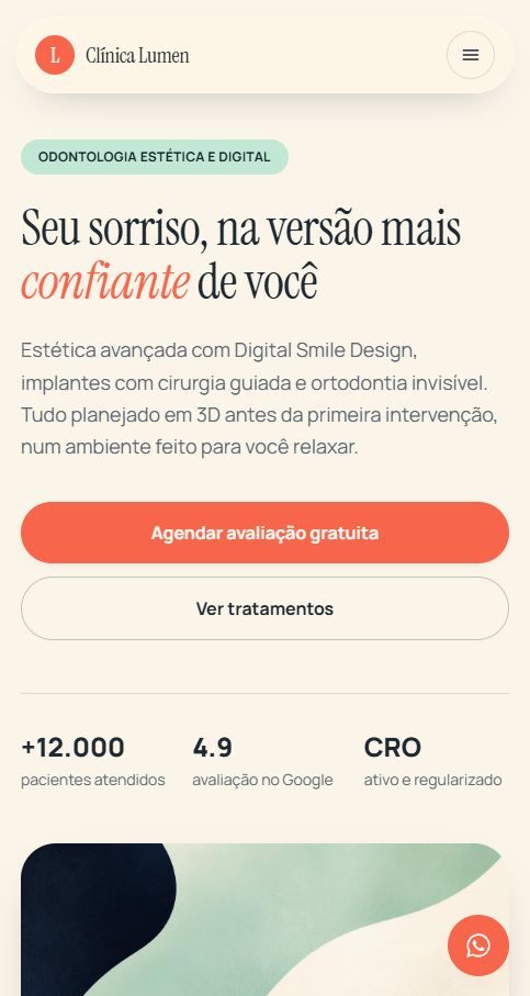 Clínica Lumen mobile