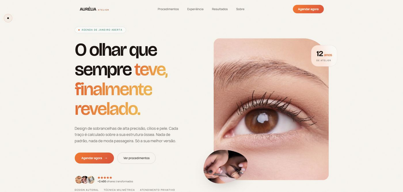 Aurélia Brow Atelier desktop